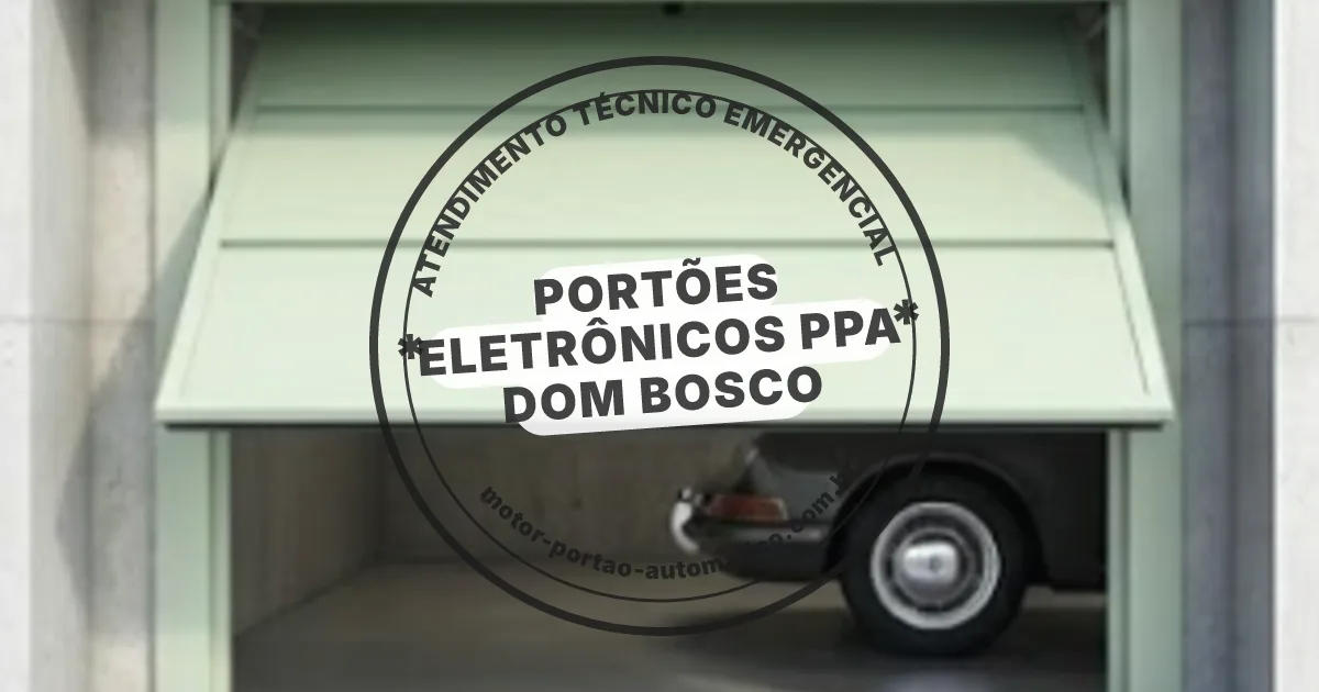 Conserto e instalação de portão automático em Ppa Dom Bosco
