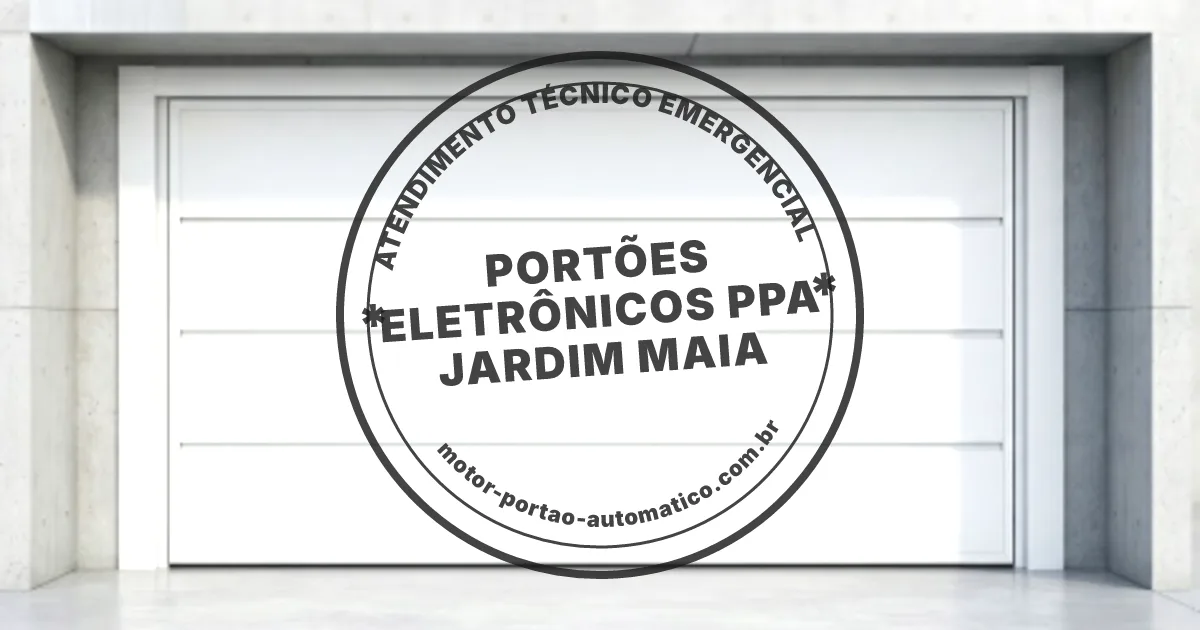 Conserto e instalação de portão automático em Ppa Jardim Maia