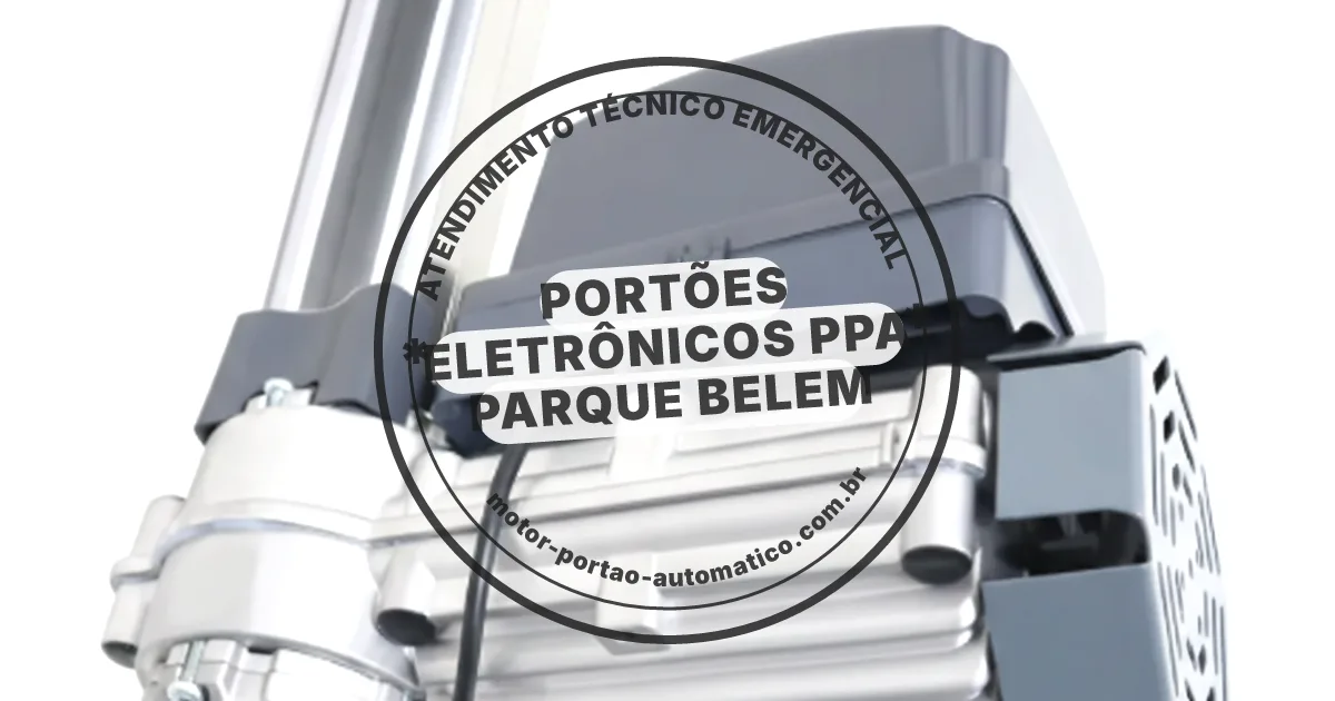 Conserto e instalação de portão automático em Ppa Parque Belem
