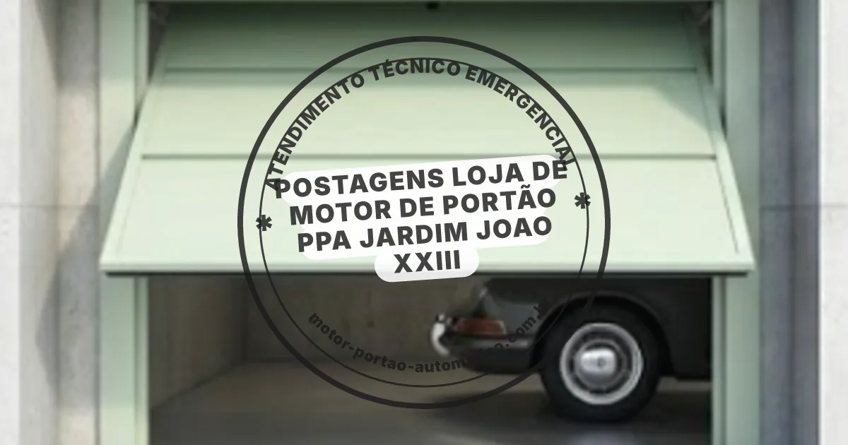 Conserto e instalação de portão automático em Jardim Joao Xxiii