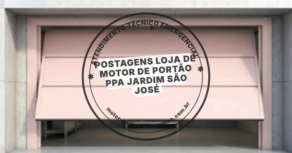 Conserto e instalação de portão automático em Jardim Sao Jose