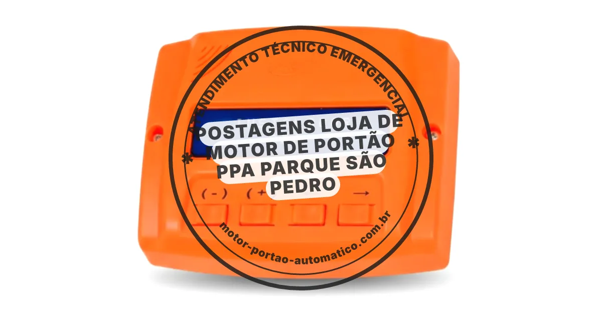Conserto e instalação de portão automático em Parque Sao Pedro