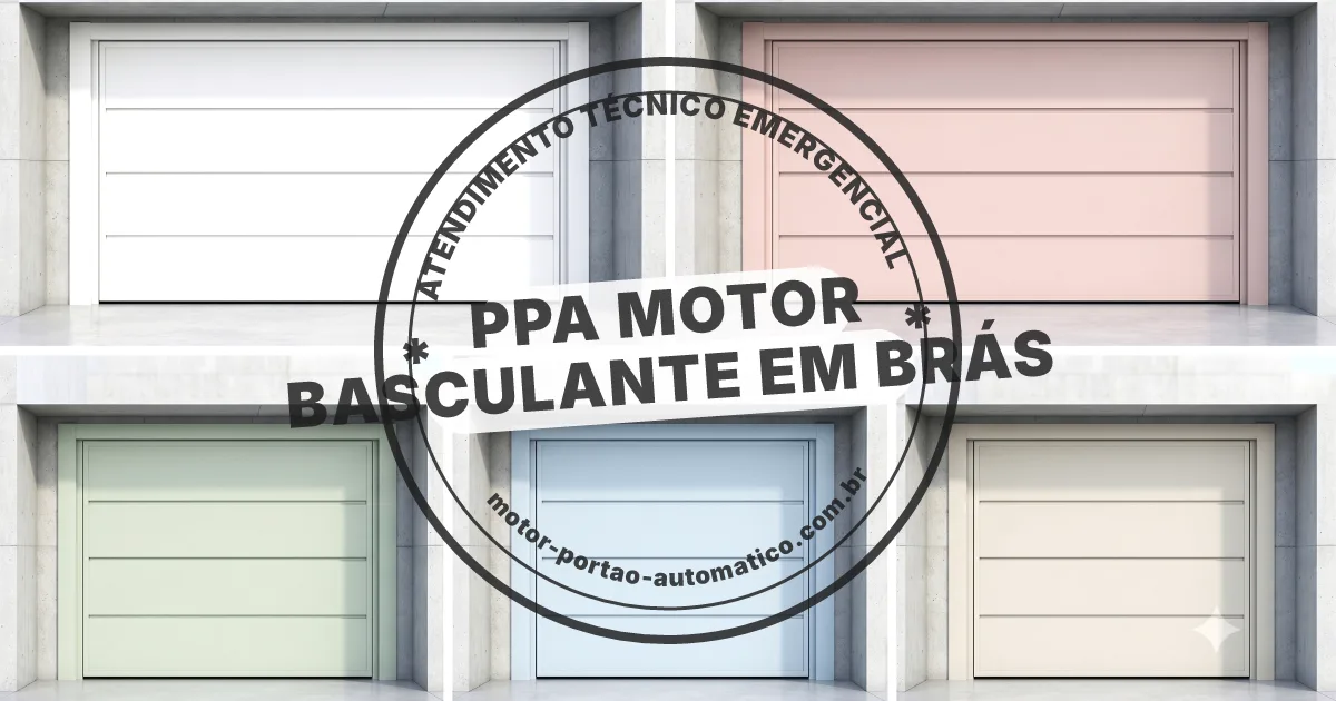 Conserto e instalação de portão automático em Brás