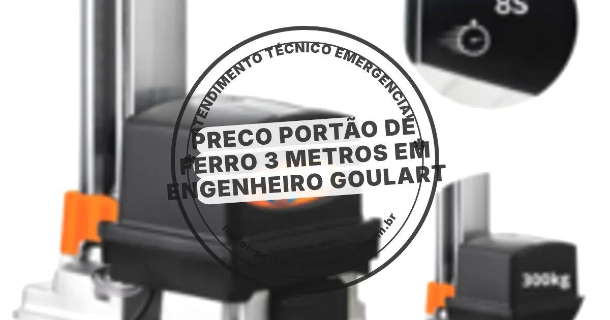Conserto e instalação de portão automático em Engenheiro Goulart