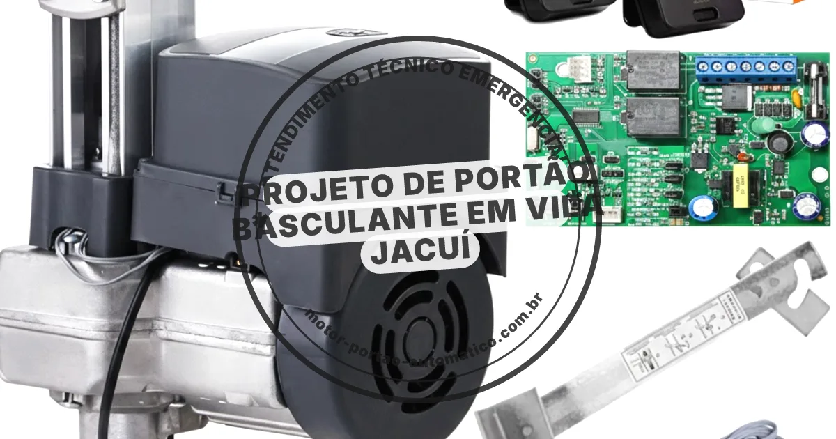 Conserto e instalação de portão automático em Vila Jacuí