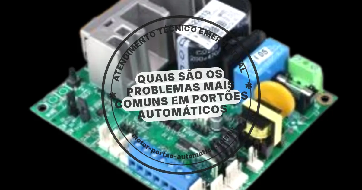 Conserto e instalação de portão automático em Portões Automáticos