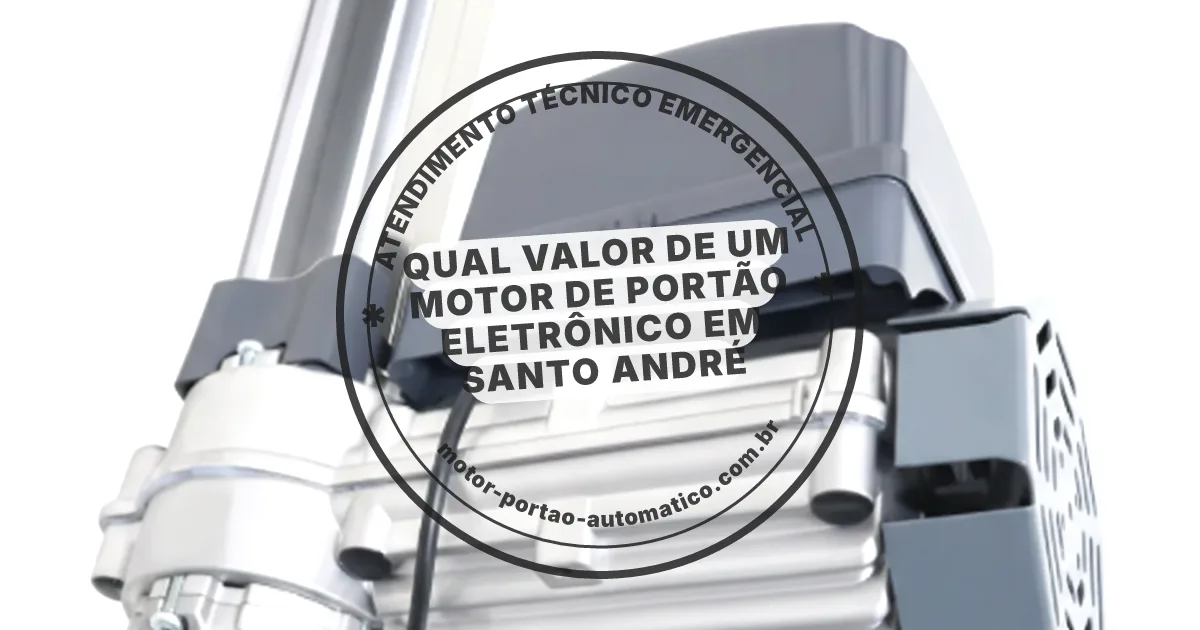Conserto e instalação de portão automático em Santo André
