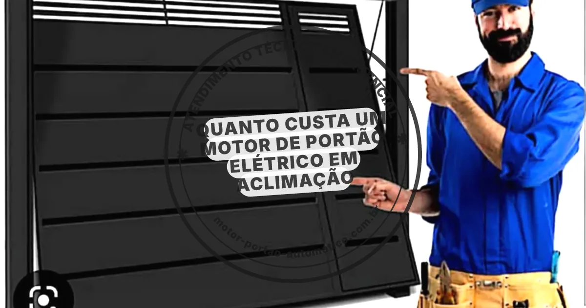 Conserto e instalação de portão automático em Aclimação