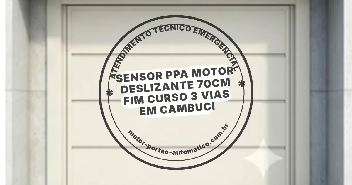 Conserto e instalação de portão automático em Cambuci