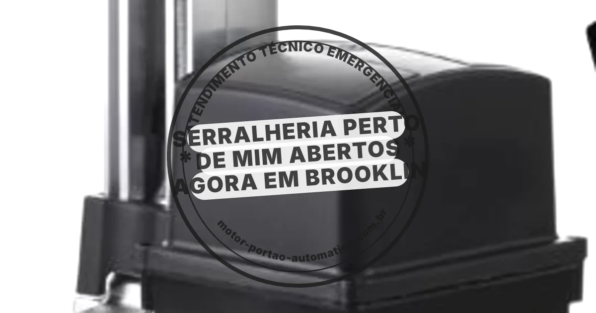 Conserto e instalação de portão automático em Brooklin