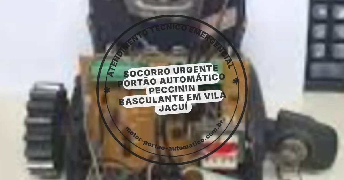 Conserto e instalação de portão automático em Vila Jacuí