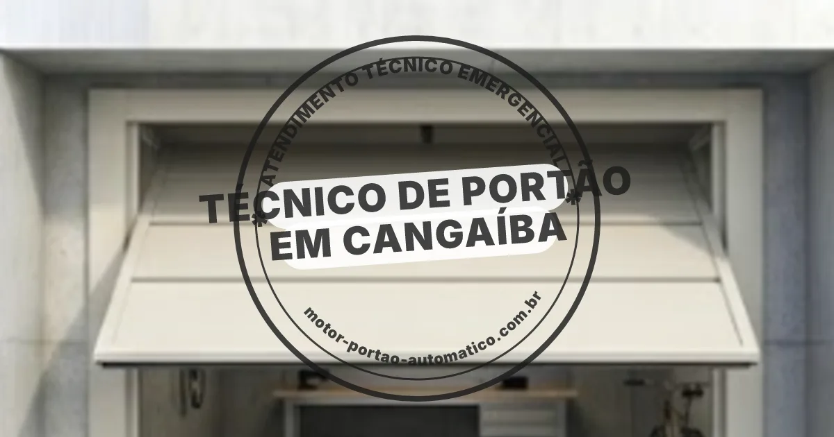 Conserto e instalação de portão automático em Cangaíba