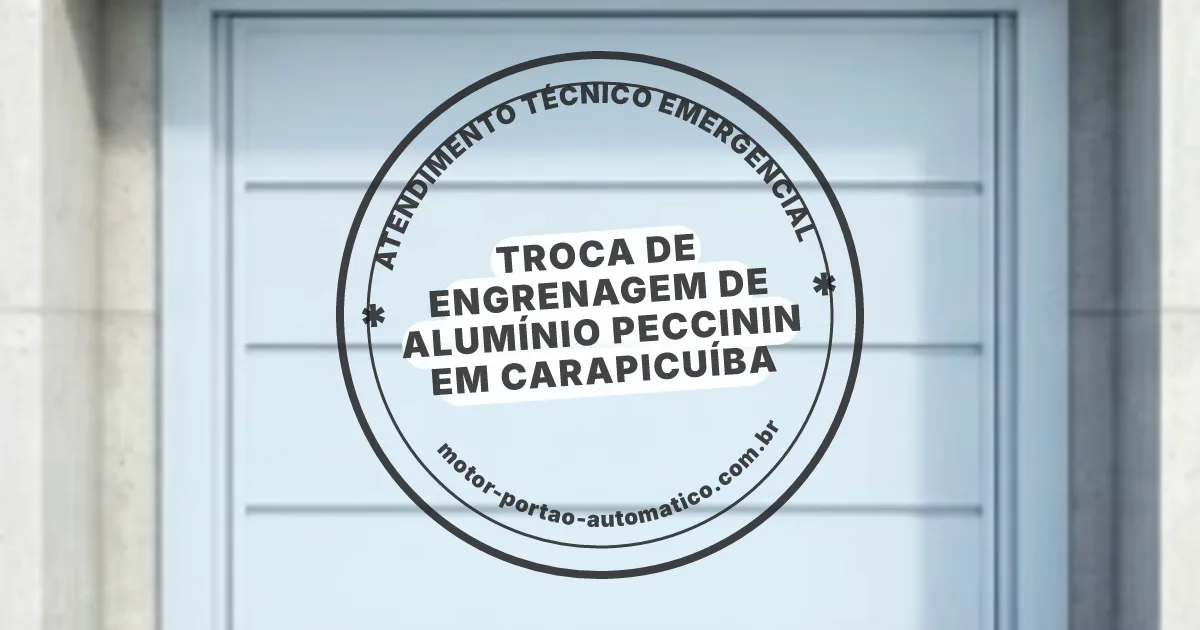 Conserto e instalação de portão automático em Carapicuíba