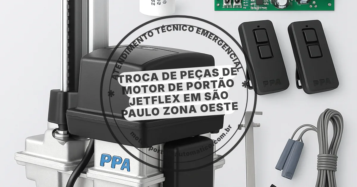 Conserto e instalação de portão automático em São Paulo Zona Oeste