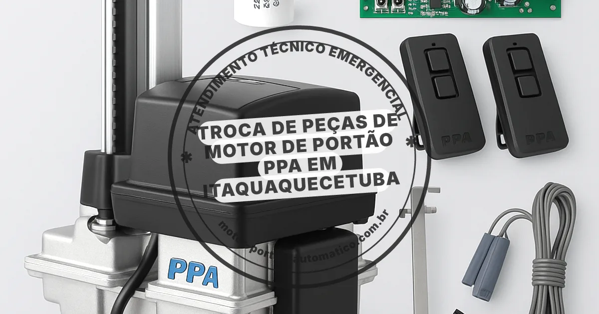 Conserto e instalação de portão automático em Itaquaquecetuba