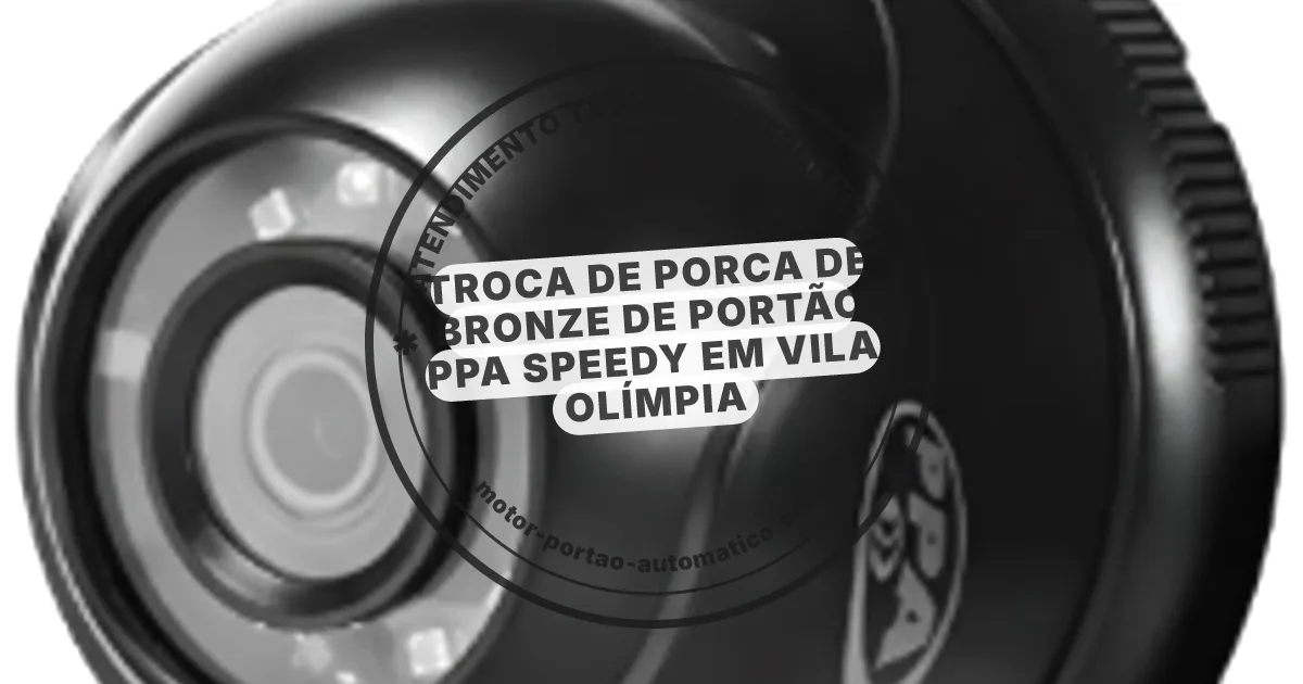 Conserto e instalação de portão automático em Vila Olímpia