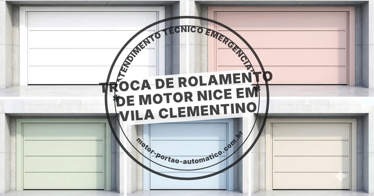 Conserto e instalação de portão automático em Vila Clementino