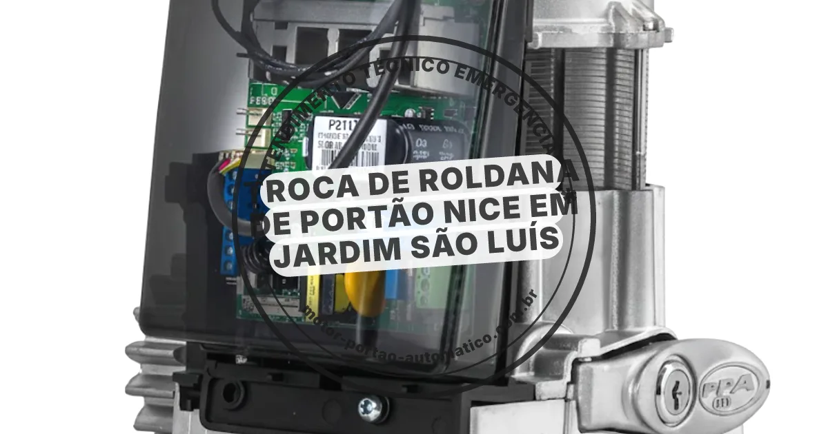 Conserto e instalação de portão automático em Jardim São Luís