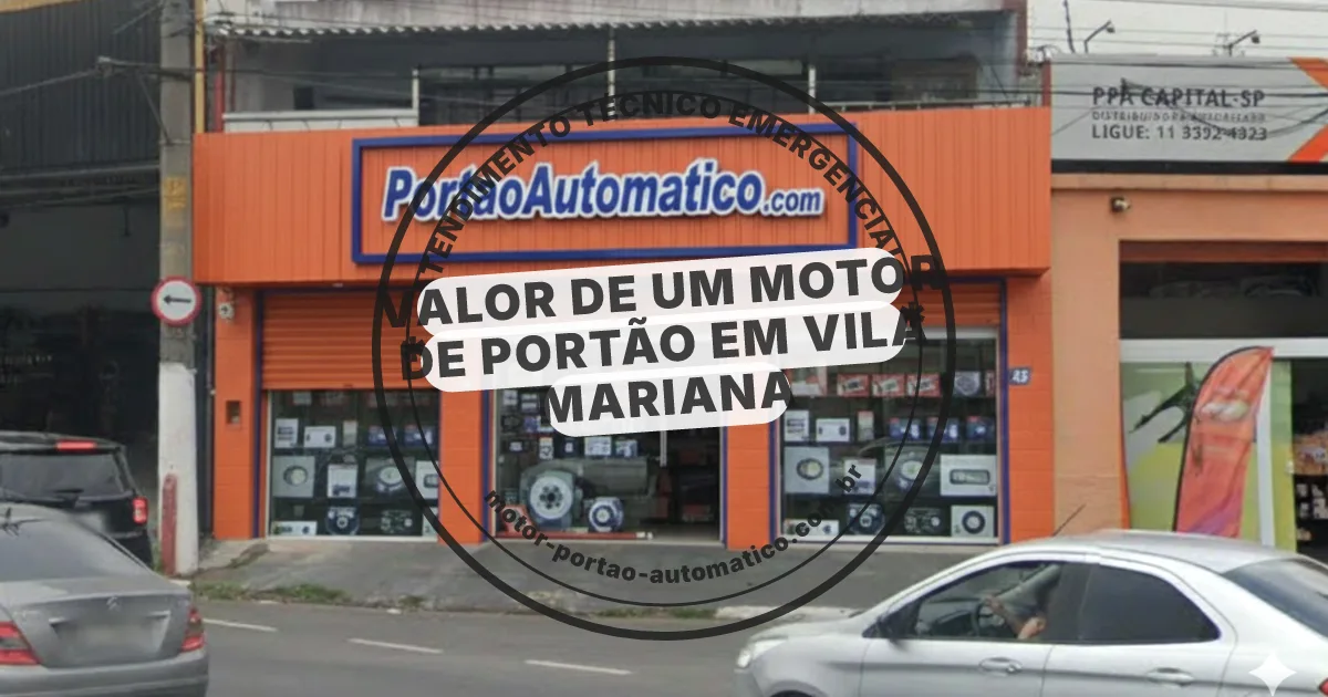 Conserto e instalação de portão automático em Vila Mariana