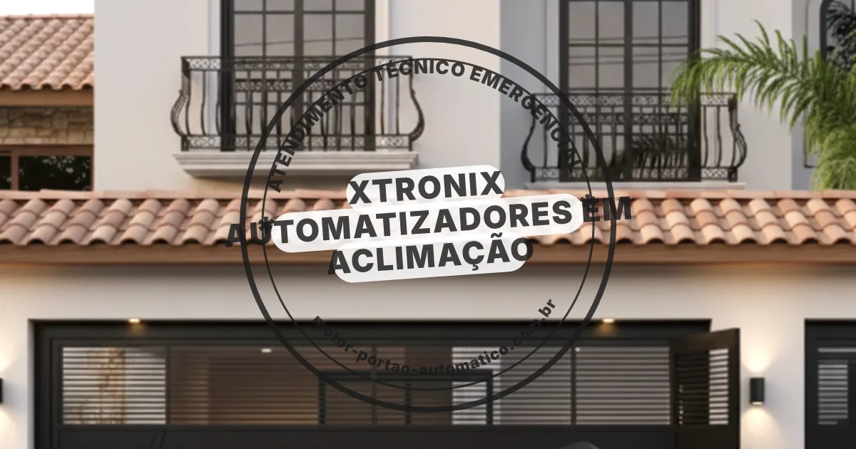 Conserto e instalação de portão automático em Aclimação